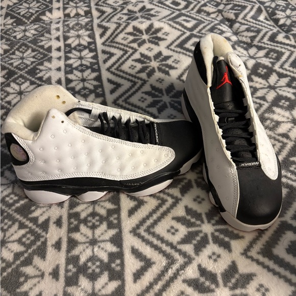 Jordan Retro 13 Black and White Sneakers - afp-fysiotherapie.nl